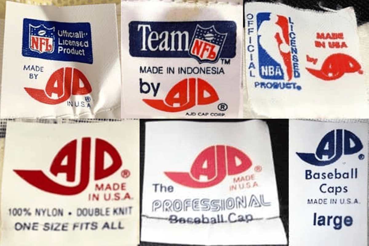 'Professional Cap' Indonesia Tags label
