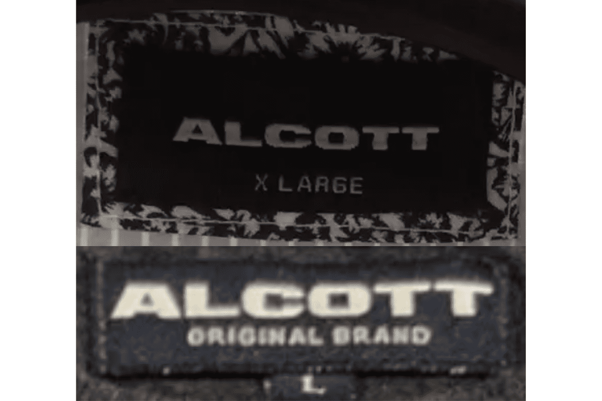 'Original Brand' Loop Tags label