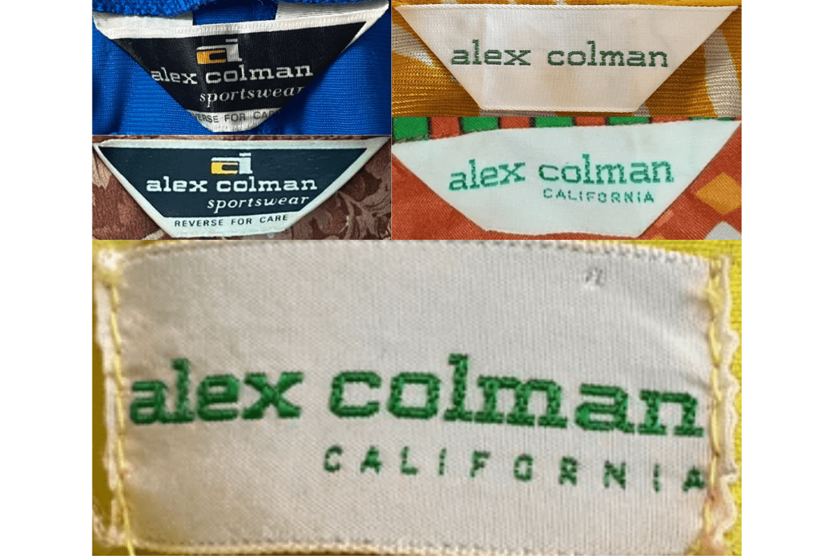 Triangular Stylised Tags label