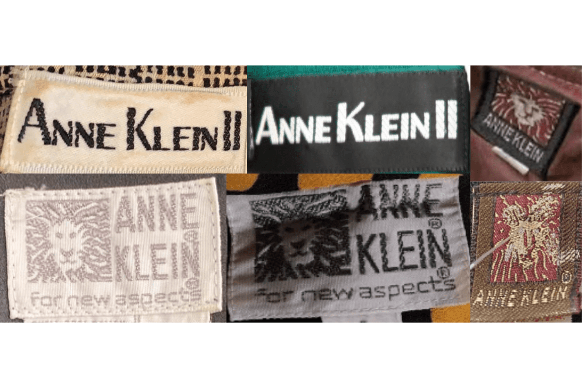 'Anne Klein II' Diffusion Tags label