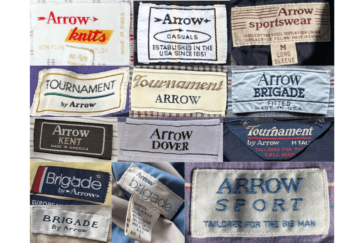 'Kent Collection' Modern Tags label