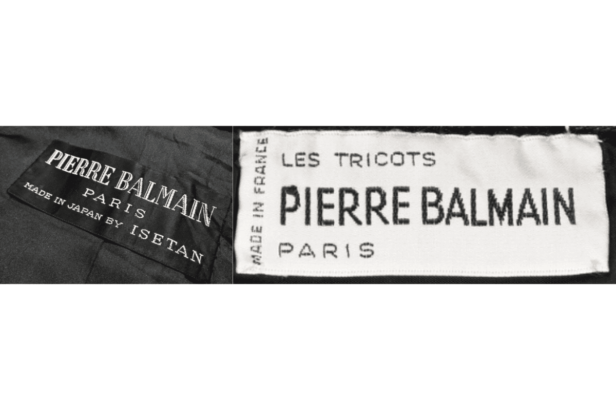 'Les Tricots' Licensee Tags label