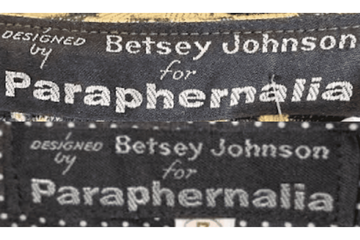 Paraphernalia Boutique Tags label