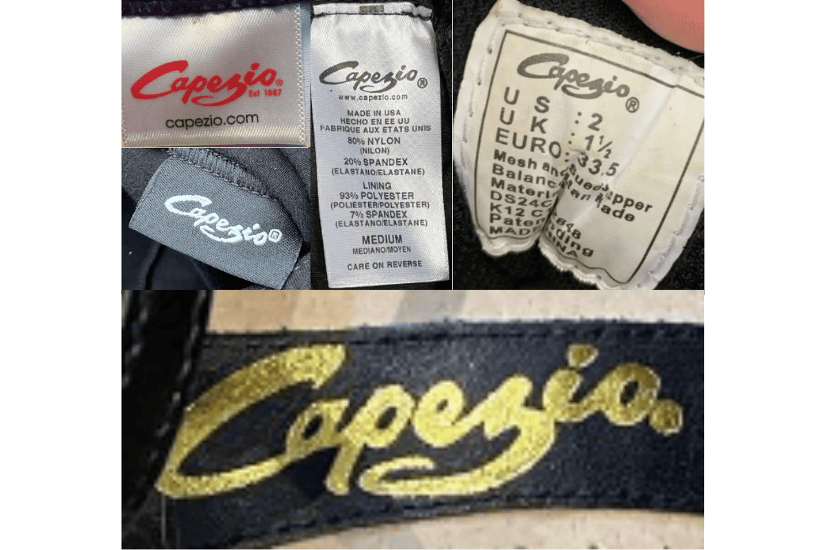 Polished Dark-Background Tags label