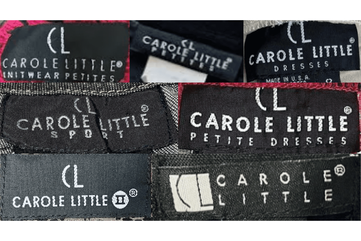 CL Monogram Black Tags label