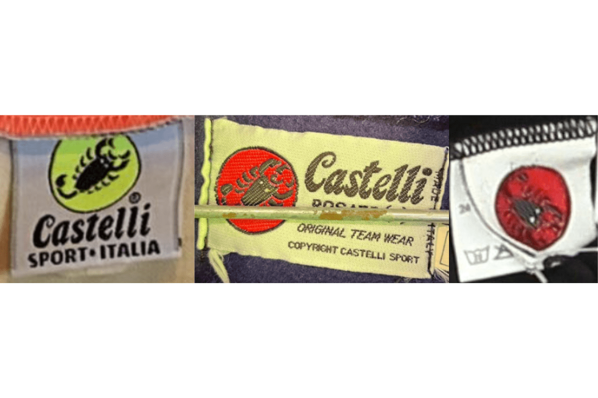 1990s Scorpion Logo Tags label