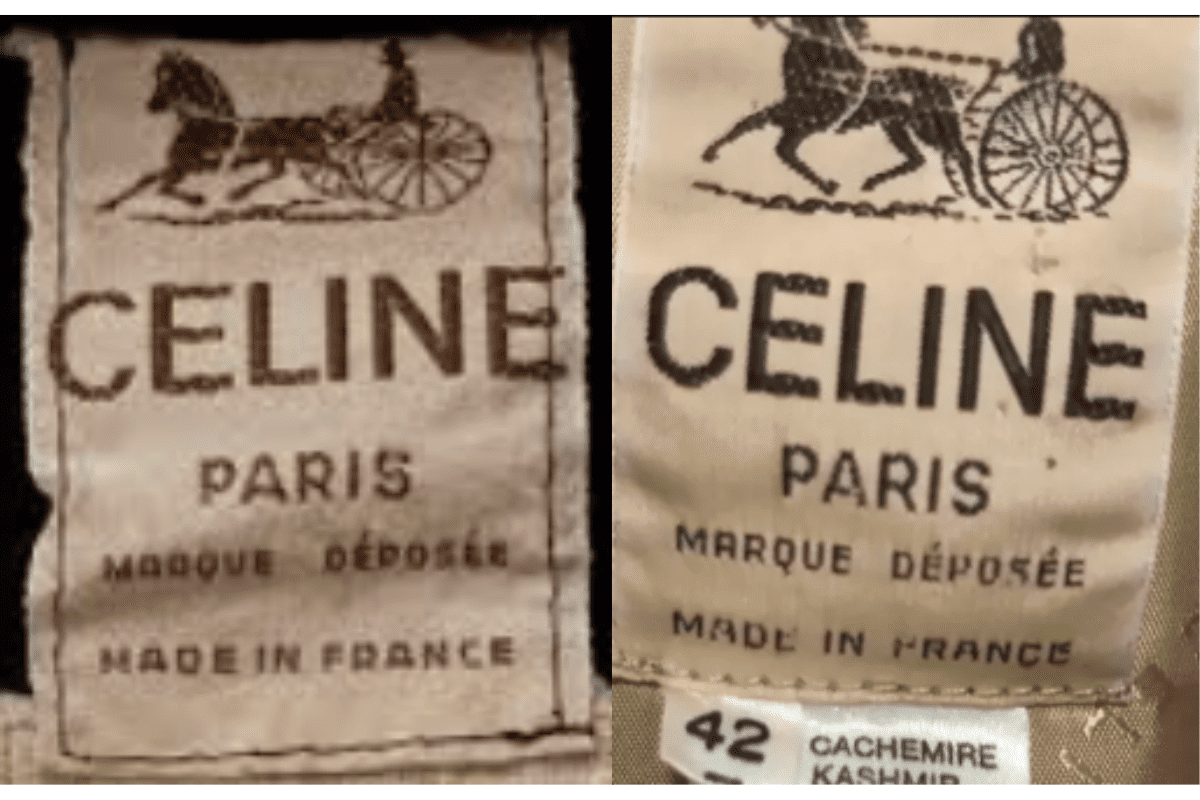 1960s Carriage Logo Tags label