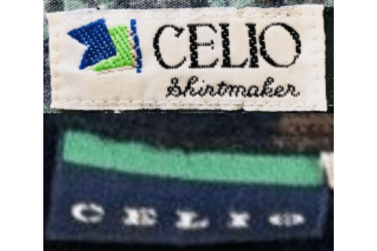 1980s Natural Leader Tags label