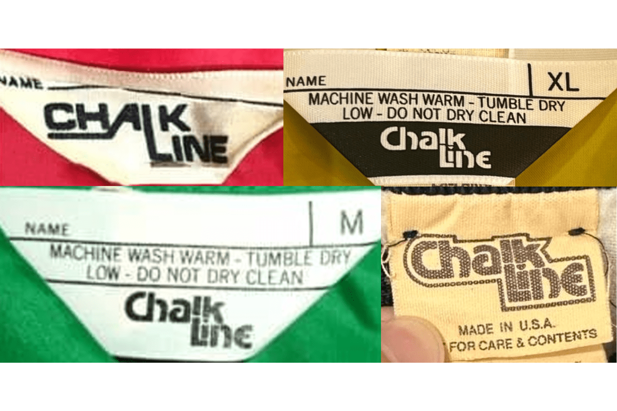 1970s Simple Bold Tags label