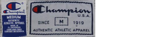 Authentic Athletic Apparel label