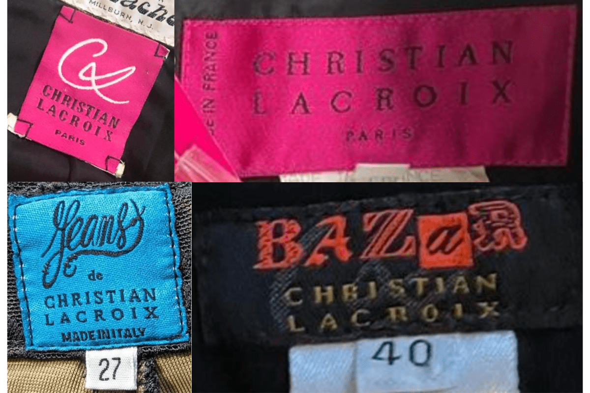 1990s Sub-Line Color Tags label