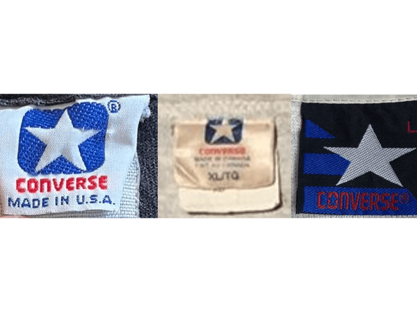 Chuck Taylor Endorsement Tags label
