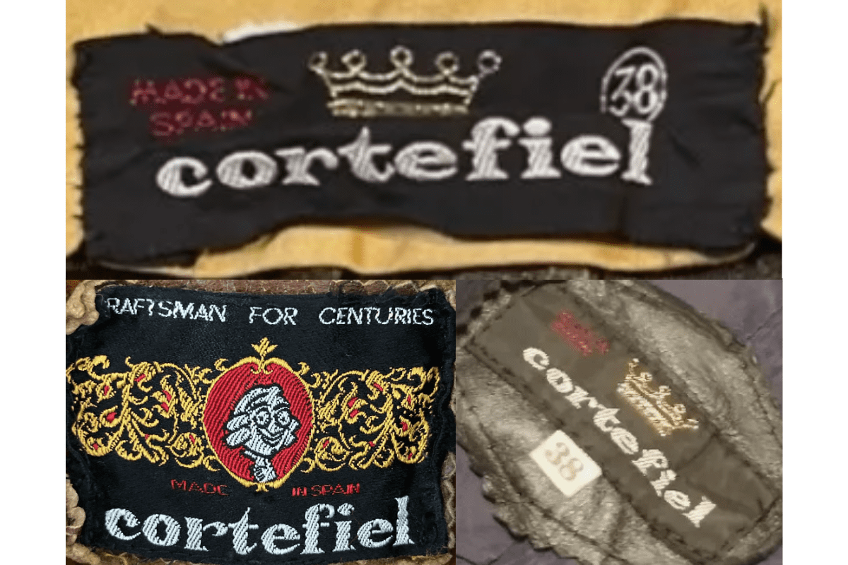 1980s Crown Logo Tags label