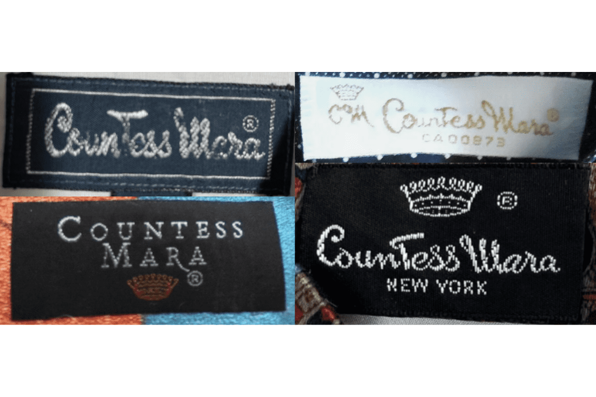 1970s New York Tags label