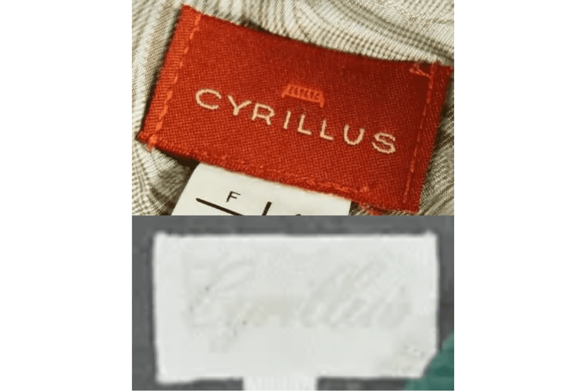 1990s Bright Color Tags label