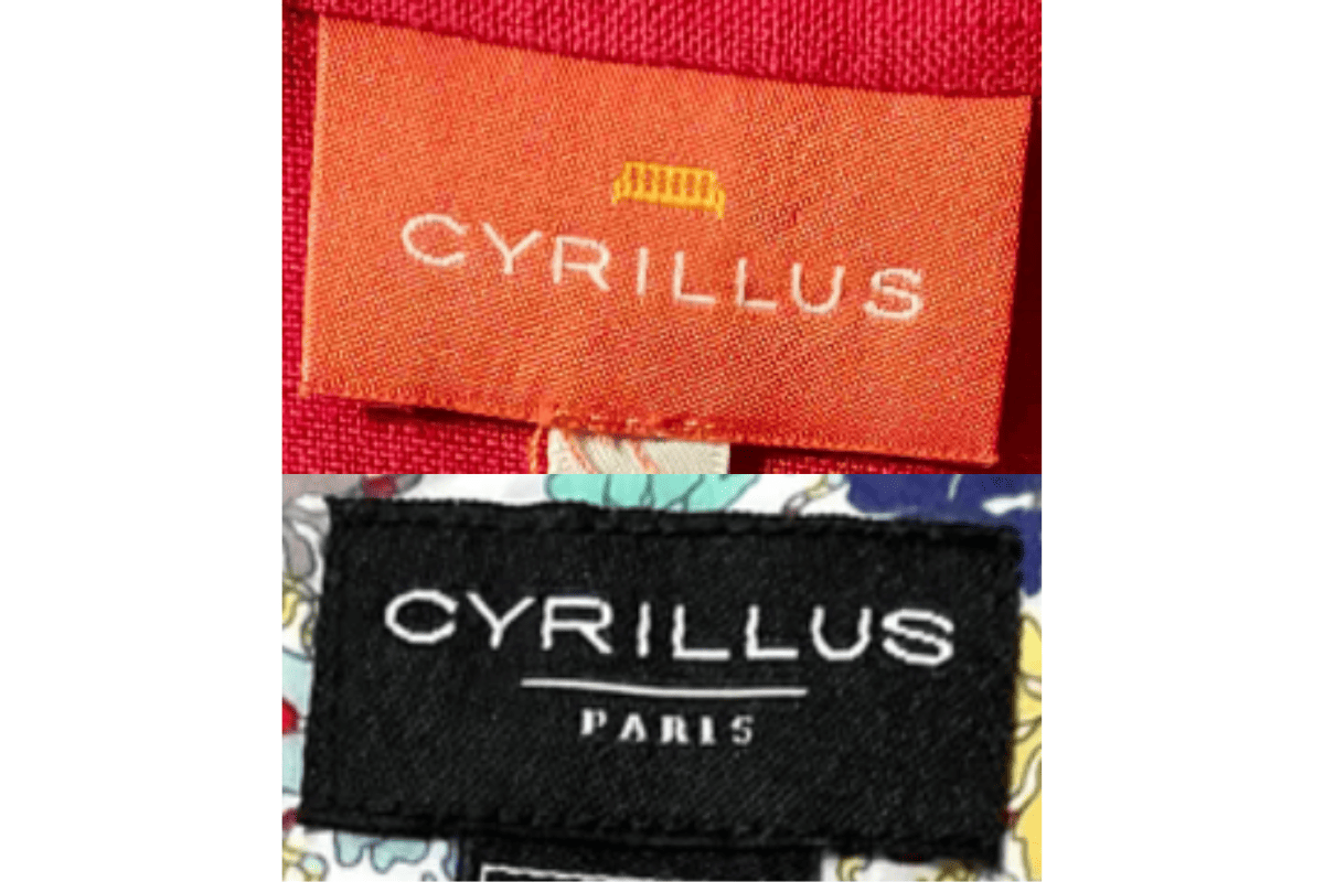 2000s Dark Paris Tags label