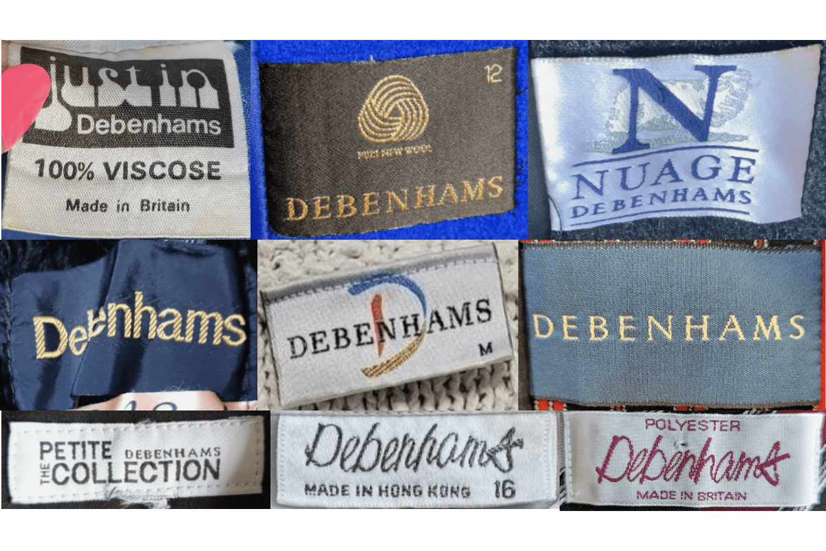 1980s Classics Line Tags label