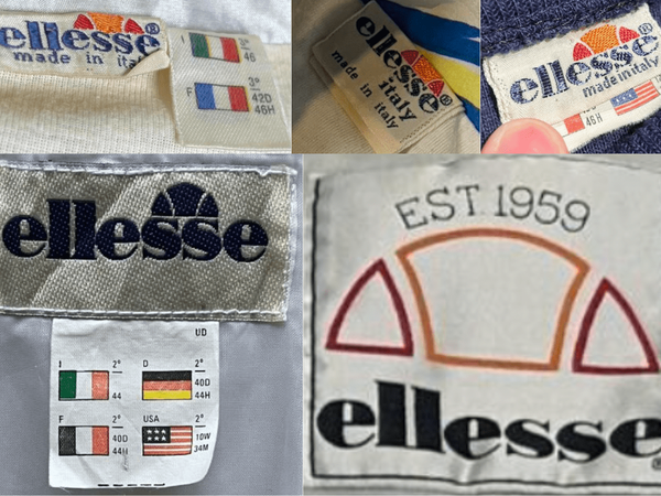 'Made in Italy' Semi-Palla Tags label