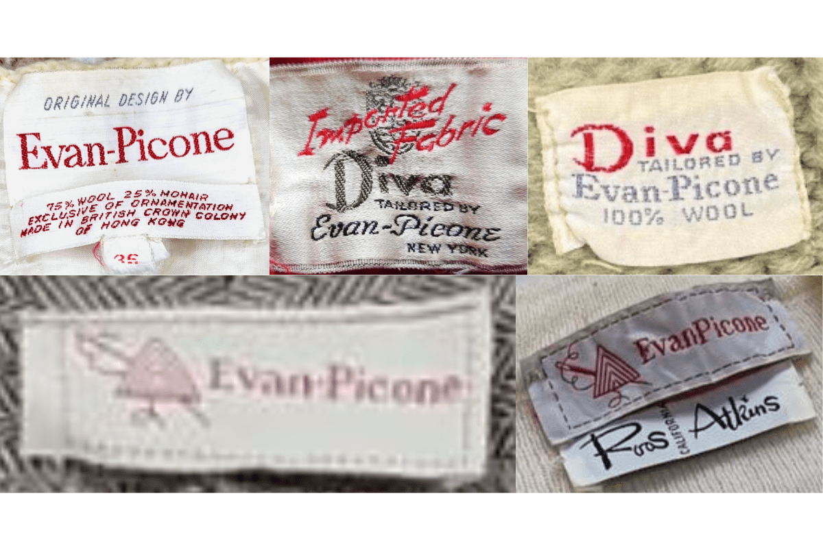 1950s Founding Tags label