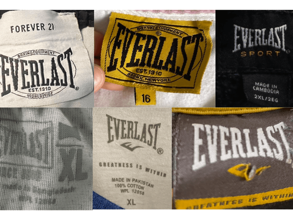Dark 'E'-Emblem Tags label