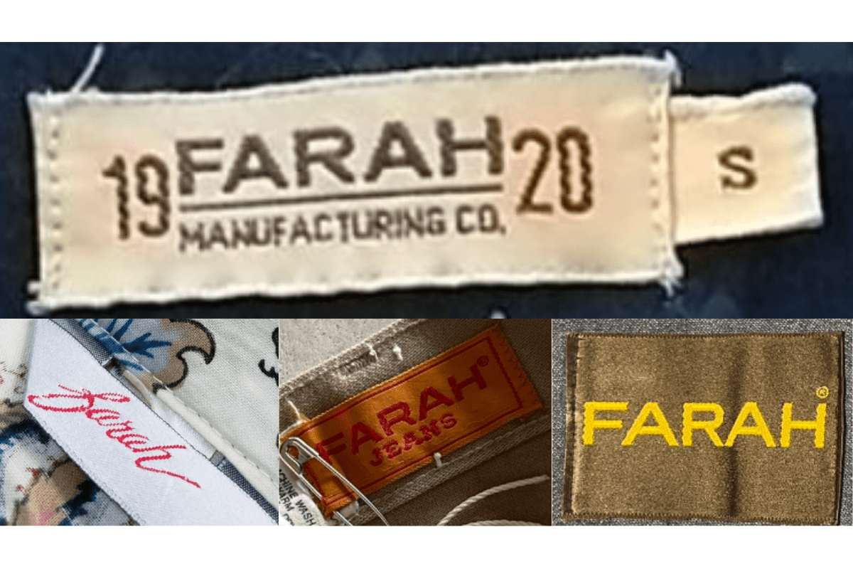 1980s Post-Strike Tags label