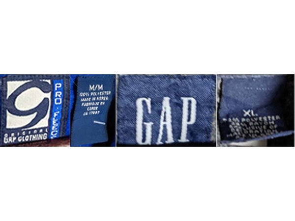 Double Tags & Sewn-In Tabs label