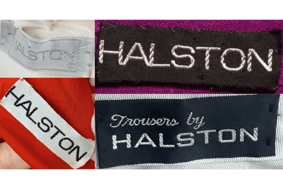 1968–1972 Early Ready-to-Wear Tags label
