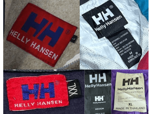 Red 'HH' Logo Tags label