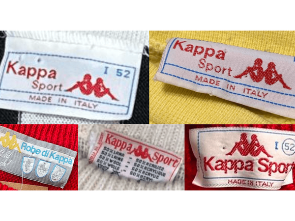 'Kappa Sport' Serif Tags label