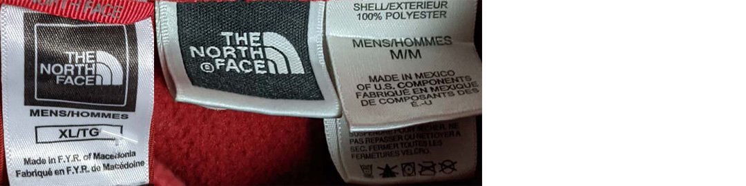 Boxed-Logo Shiny Tags label
