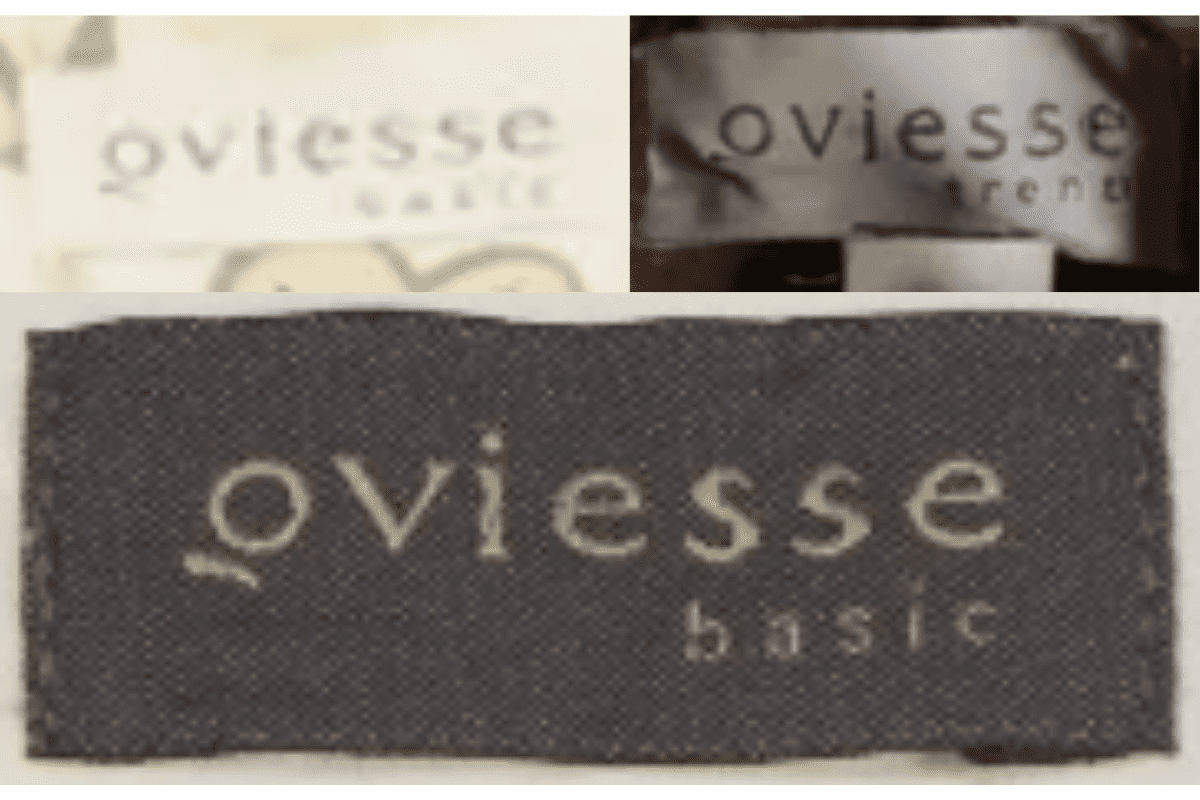 1990s vintage OVS tags label