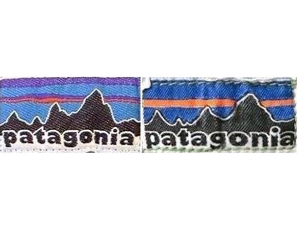 Outlined-Text Sewn-In Tags label