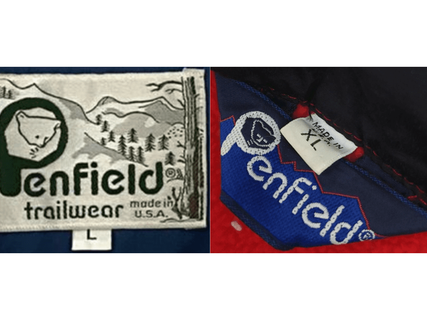 Bear-Logo 'Trailwear' Tags label