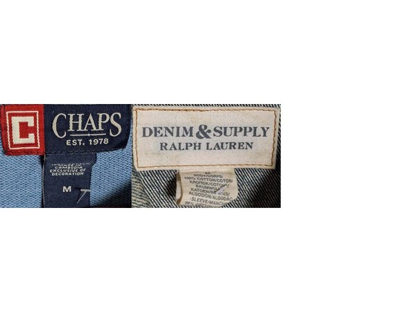 Denim & Supply, Printed Tags label