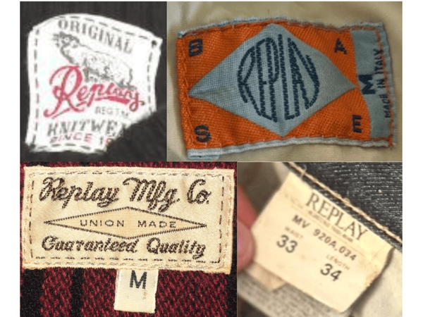 'Made in Italy' Serif Tags label