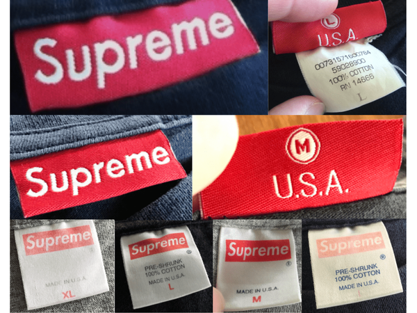 USA-Made Box Logo Tags label