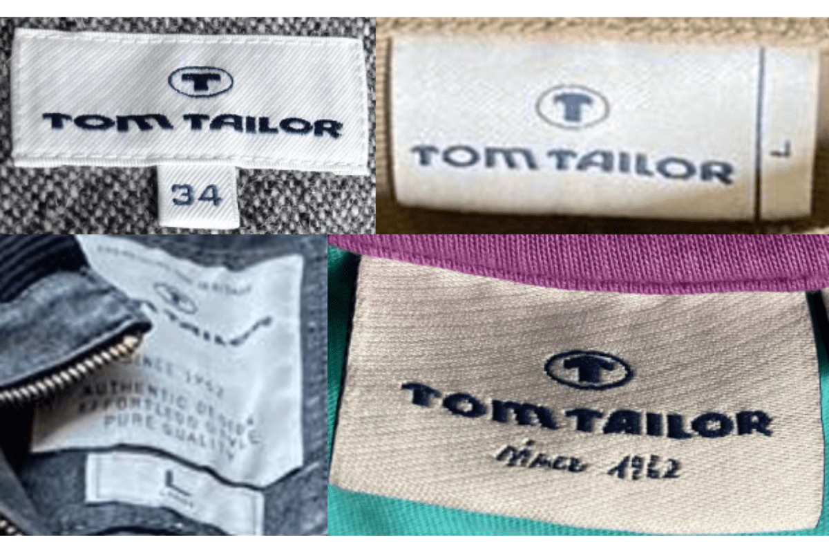 2000s vintage Tom Tailor tags label