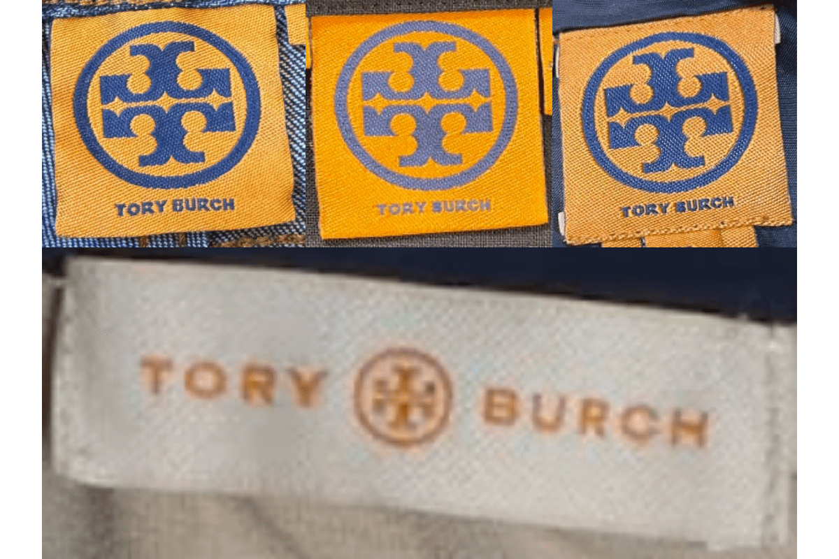 2000s vintage Tory Burch tags label