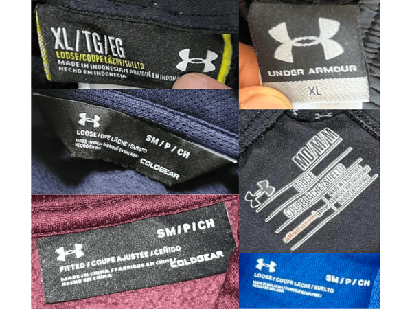 'HeatGear / ColdGear' Tags label